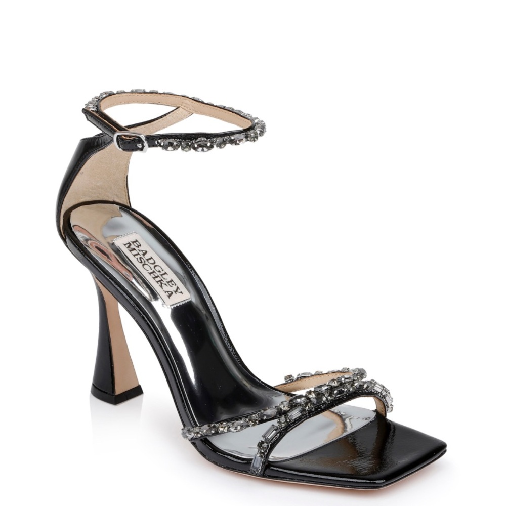 Pasquale Bruni Black Heeled Sandals